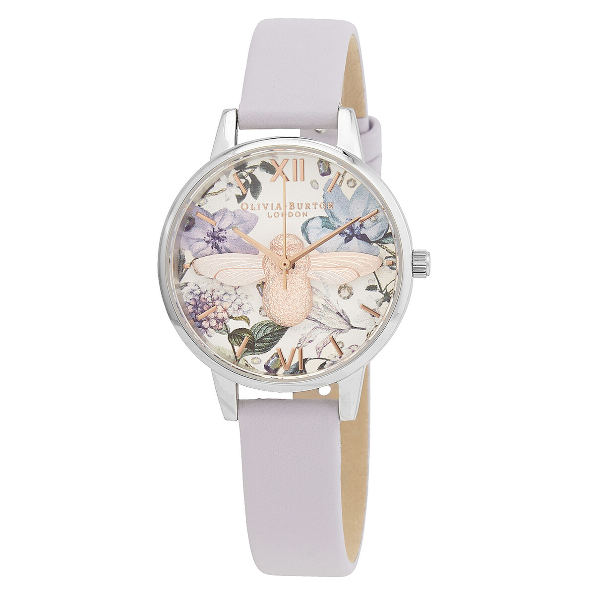 Reloj Olivia Burton OB16BF22 Mujer Analogico Cuarzo con Correa de Piel sintetica