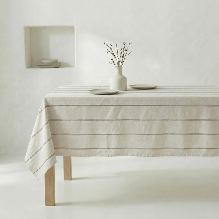 Nappe antitache au toucher tissu imperméable IAN MOCA