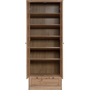 Armoire 2 portes 1 tiroir - SAGA