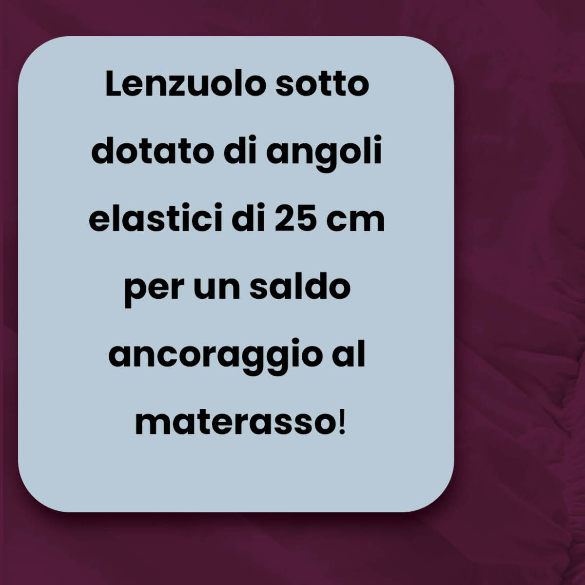 LENZUOLO SOTTO CON ANGOLI MAX COLOR, 100% COTONE MADE IN ITALY