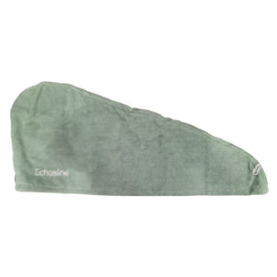 ECHOSLINE - ECHOSLINE The Vegan Way Turbante Asciugacapelli in Microfibra Verde