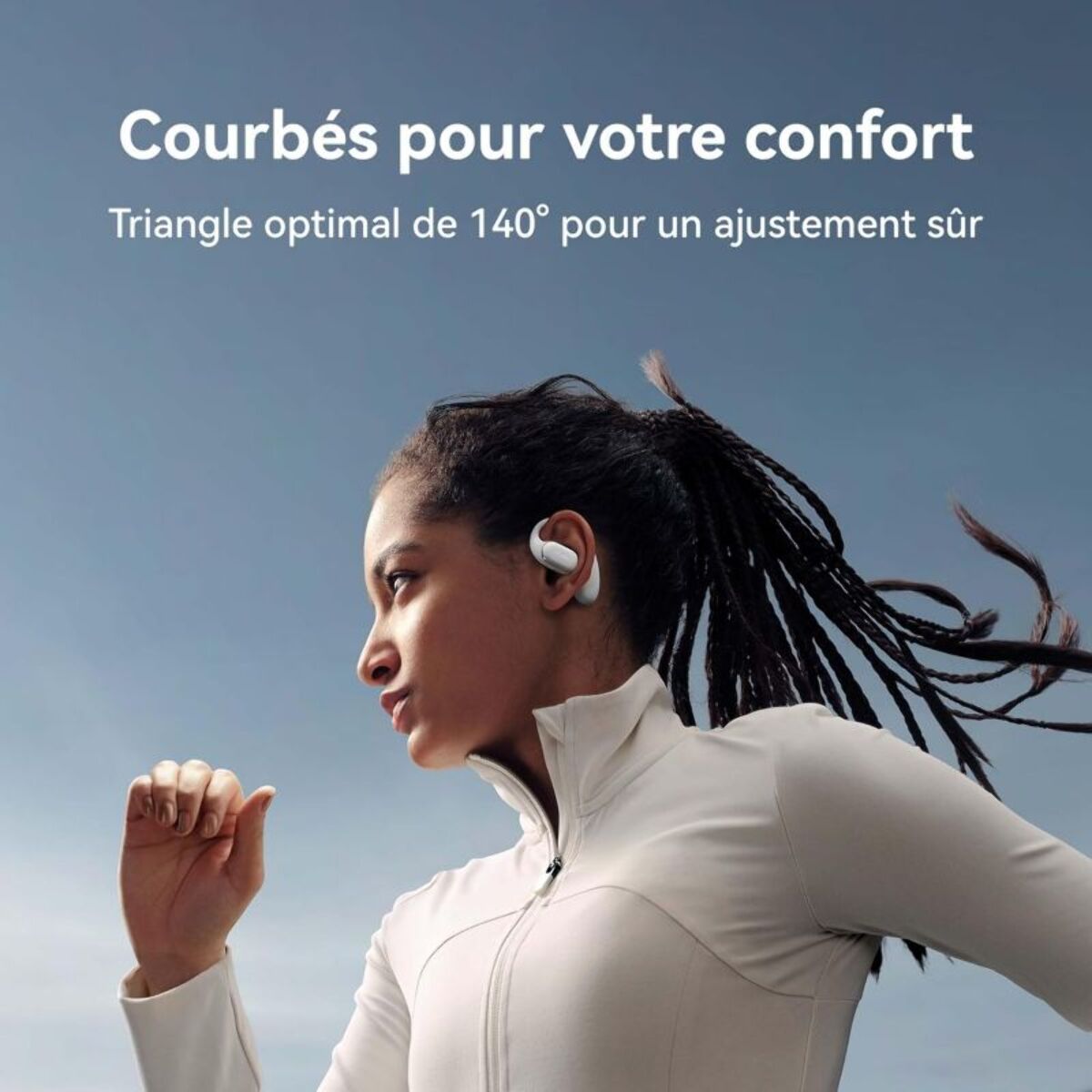 Ecouteurs HUAWEI FreeArc Gris