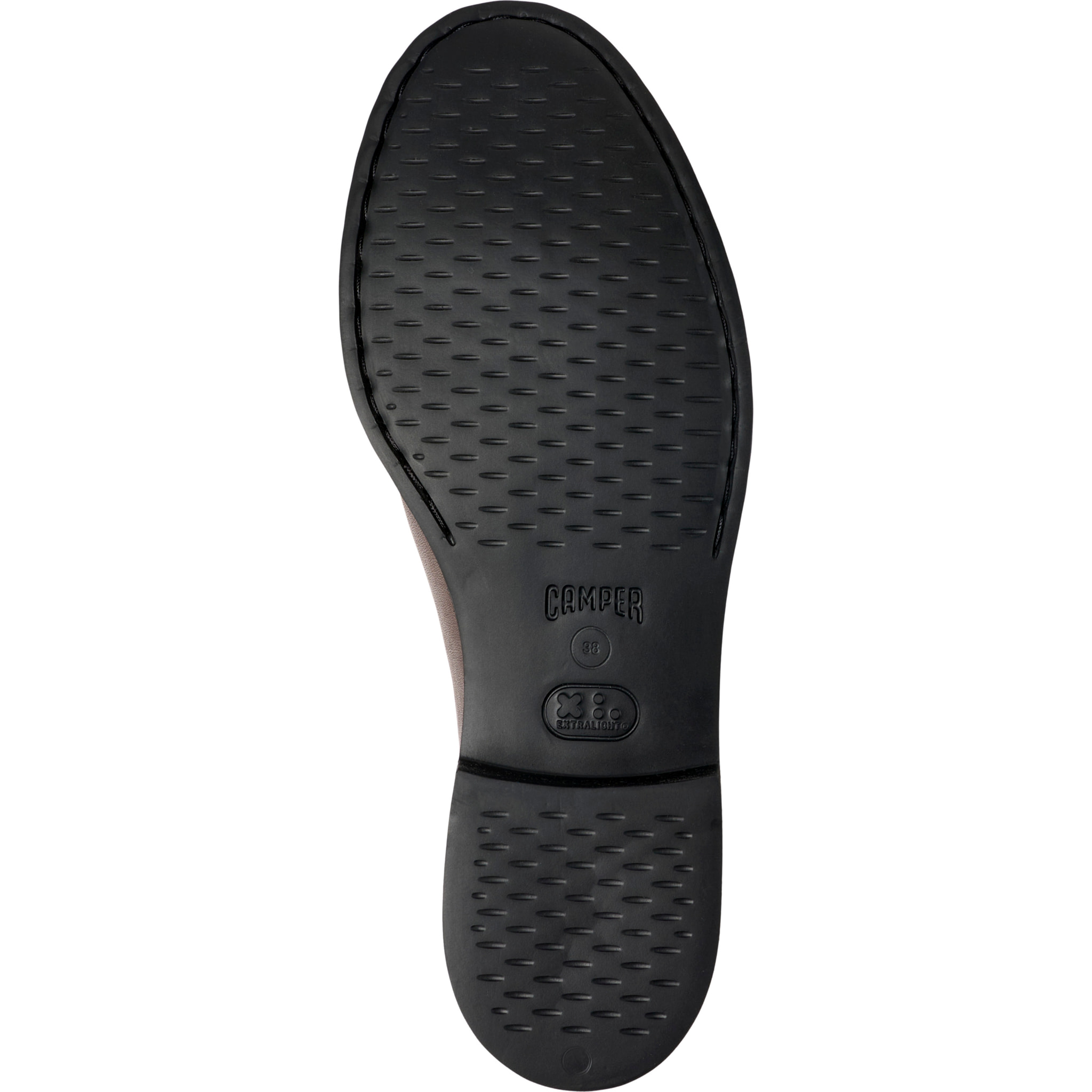 Zapatos de cordones - CAMPER Iman - Burdeos - Cuero liso