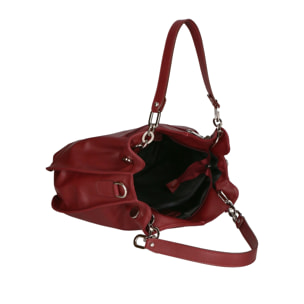 Borsa a mano da donna Made in Italy - Modello Ereba - 100% pelle - 38.0 x 30.0 x 12.0 cm