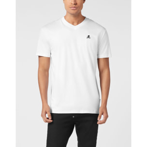 PHILIPP PLEIN T-Shirt V-Neck Ss SKULL