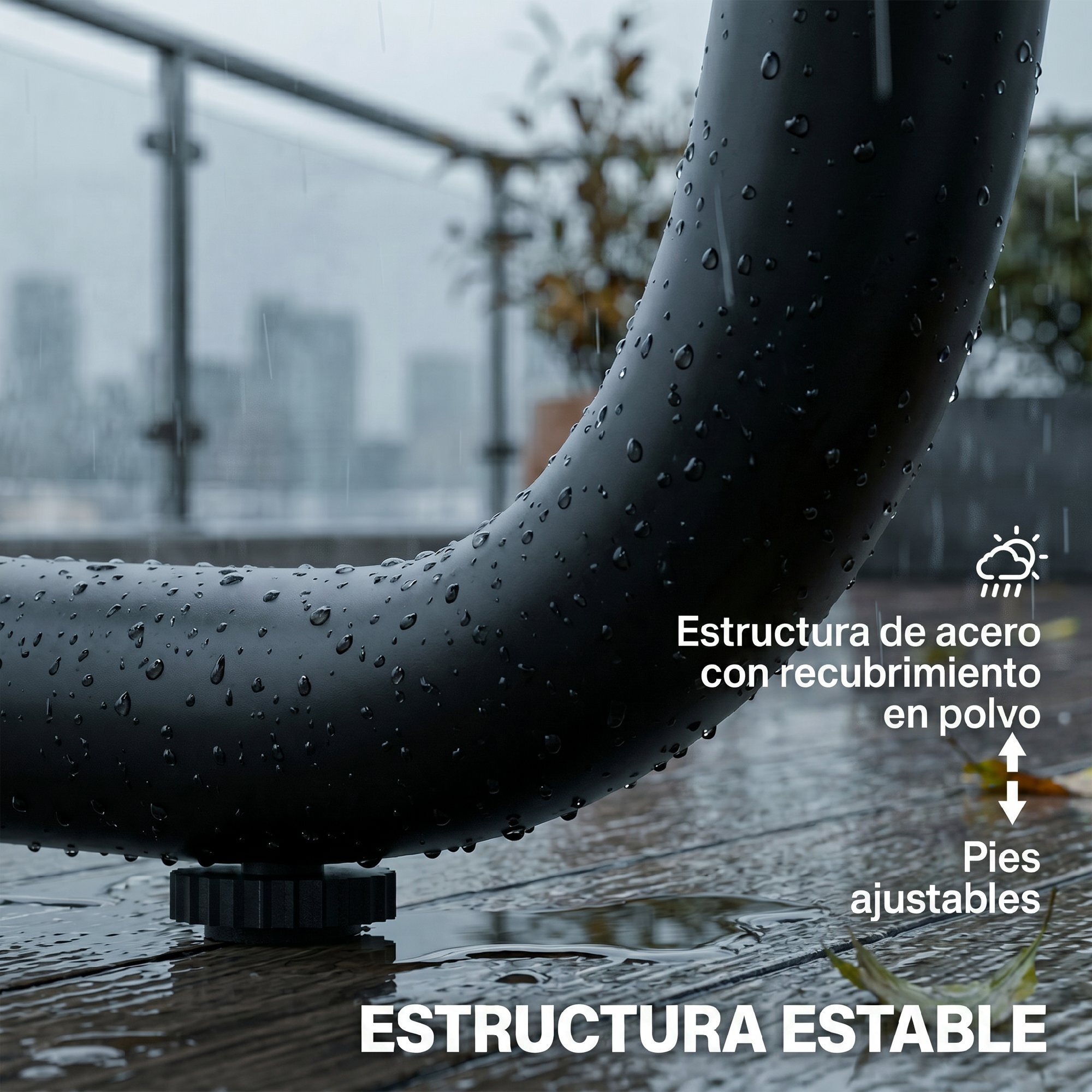 Conjunto Jardín Exterior de 4 Piezas, Muebles Jardín Exterior con 2 Sofás 2 Plazas, 2 Mesas de Vidrio, Cojines, Fundas Extraíbles, Bolsillos, Tela Textilene Transpirable, Marco Acero, Gris