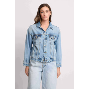 Kocca - Giubbino in denim Donna, Denim, Colletto di camicia