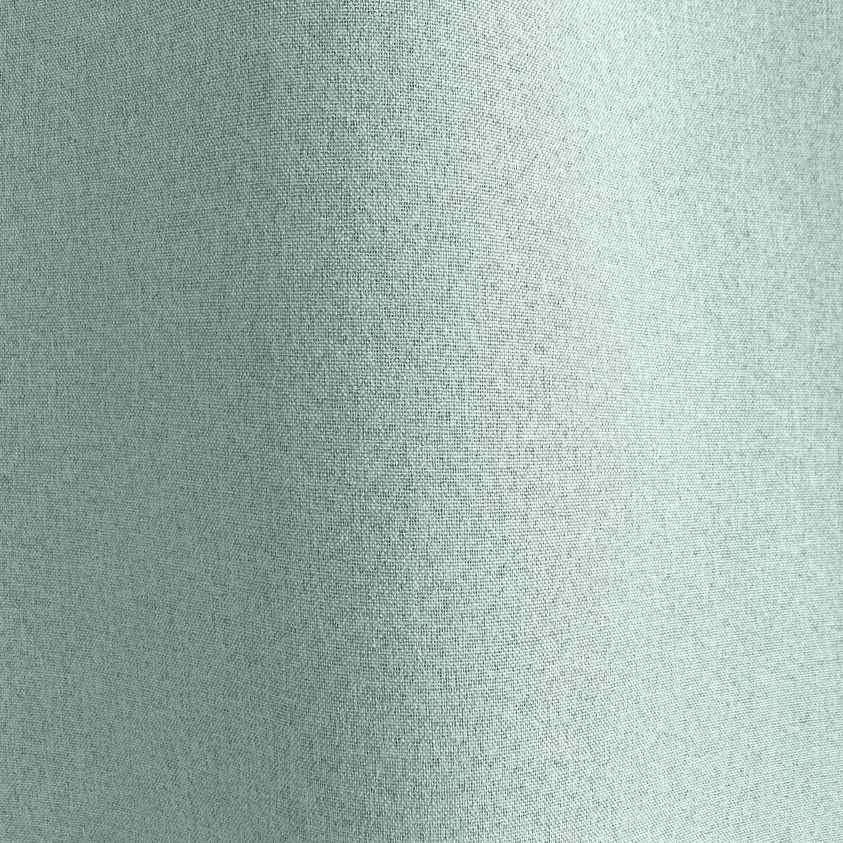 Rideau occultant aspect chambray - Céladon