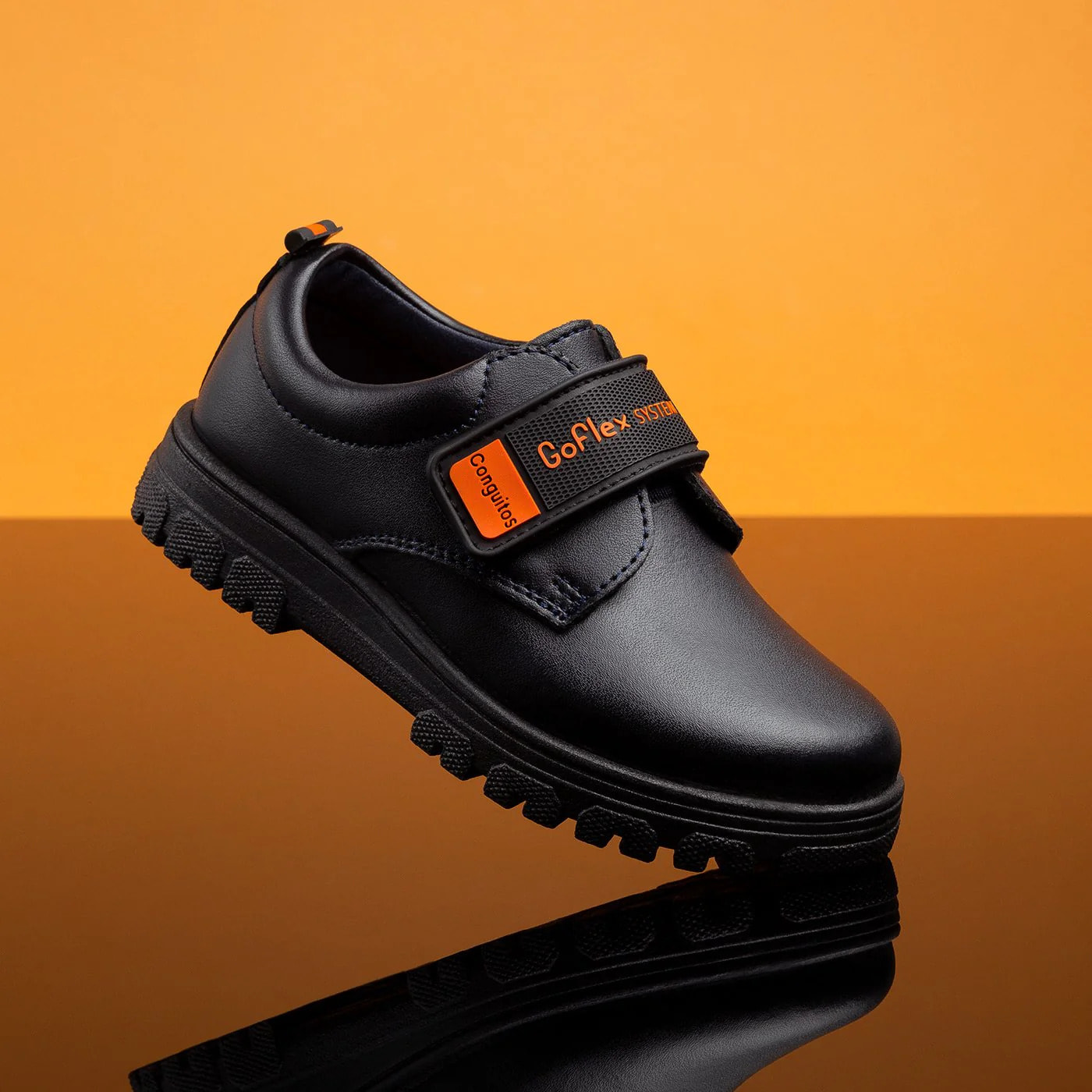 Conguitos - Scarpe scolastiche per bambini in pelle