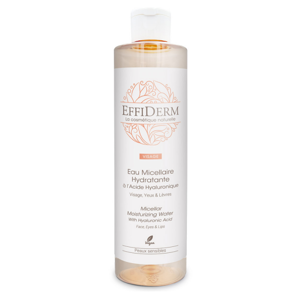 EFFIDERM – Routine Matin – Spéciale visage – Eau Micellaire + Exfoliant Désincrustant + Crème Fluide Hydratante Matifiante – Nettoie, hydrate & sublime le teint -Tous types de peaux