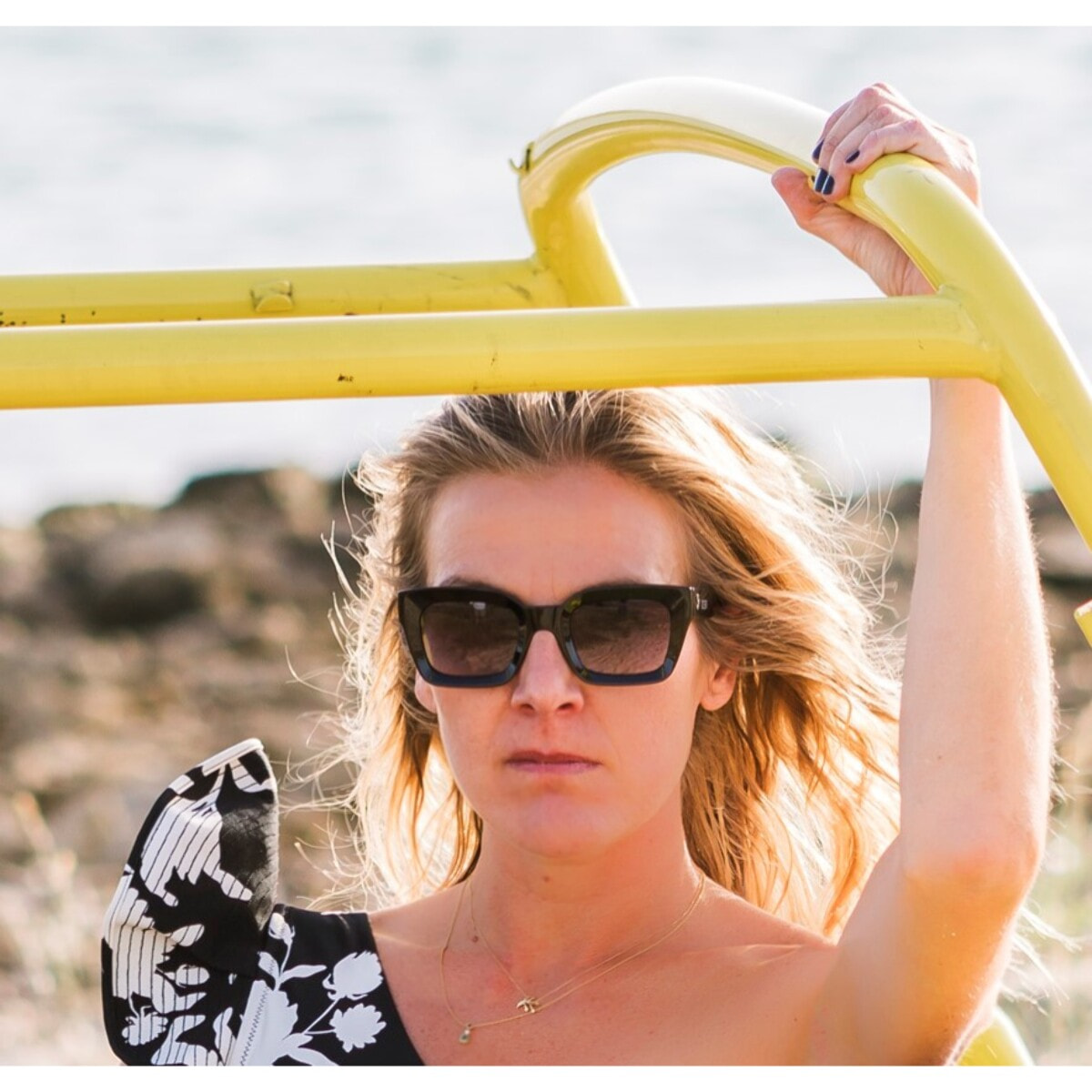 OCCHIALI DA SOLE OCEAN OSAKA in Nero