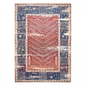 Tapis salon et chambre tissé motif baroque HEJI