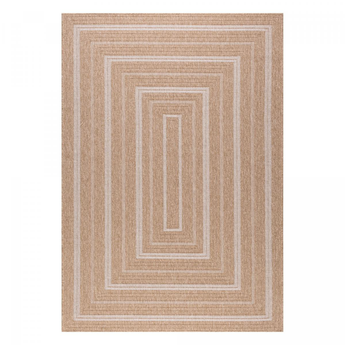 Tapis extérieur tissé kilim rectangle GEBI