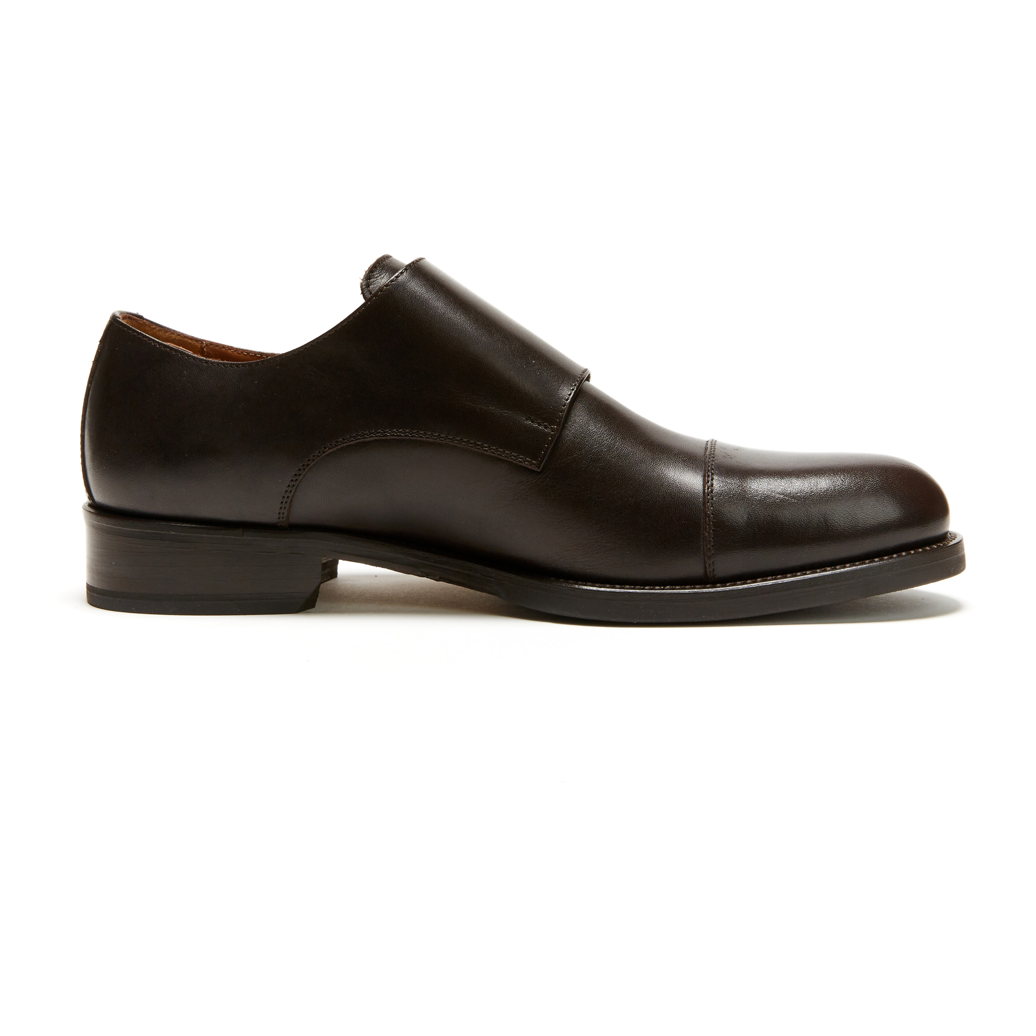 Monk strap British Passport testa di moro