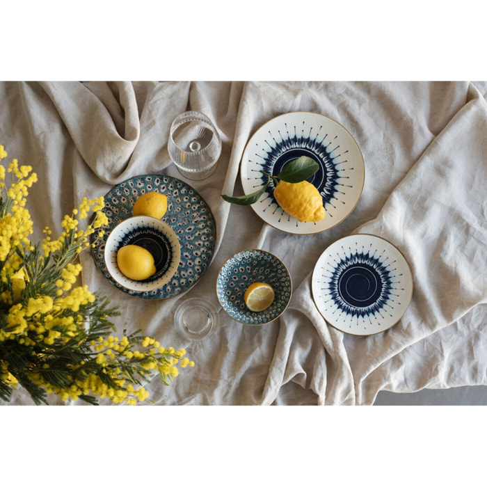 Assiettes Dalia 21cm set de 4 Kare Design