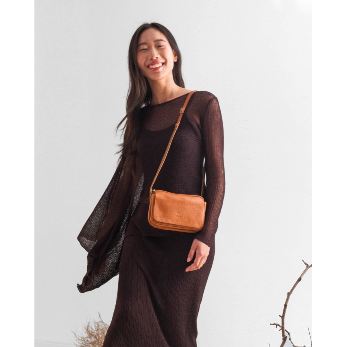 Bandolera BIBA Brewton de piel