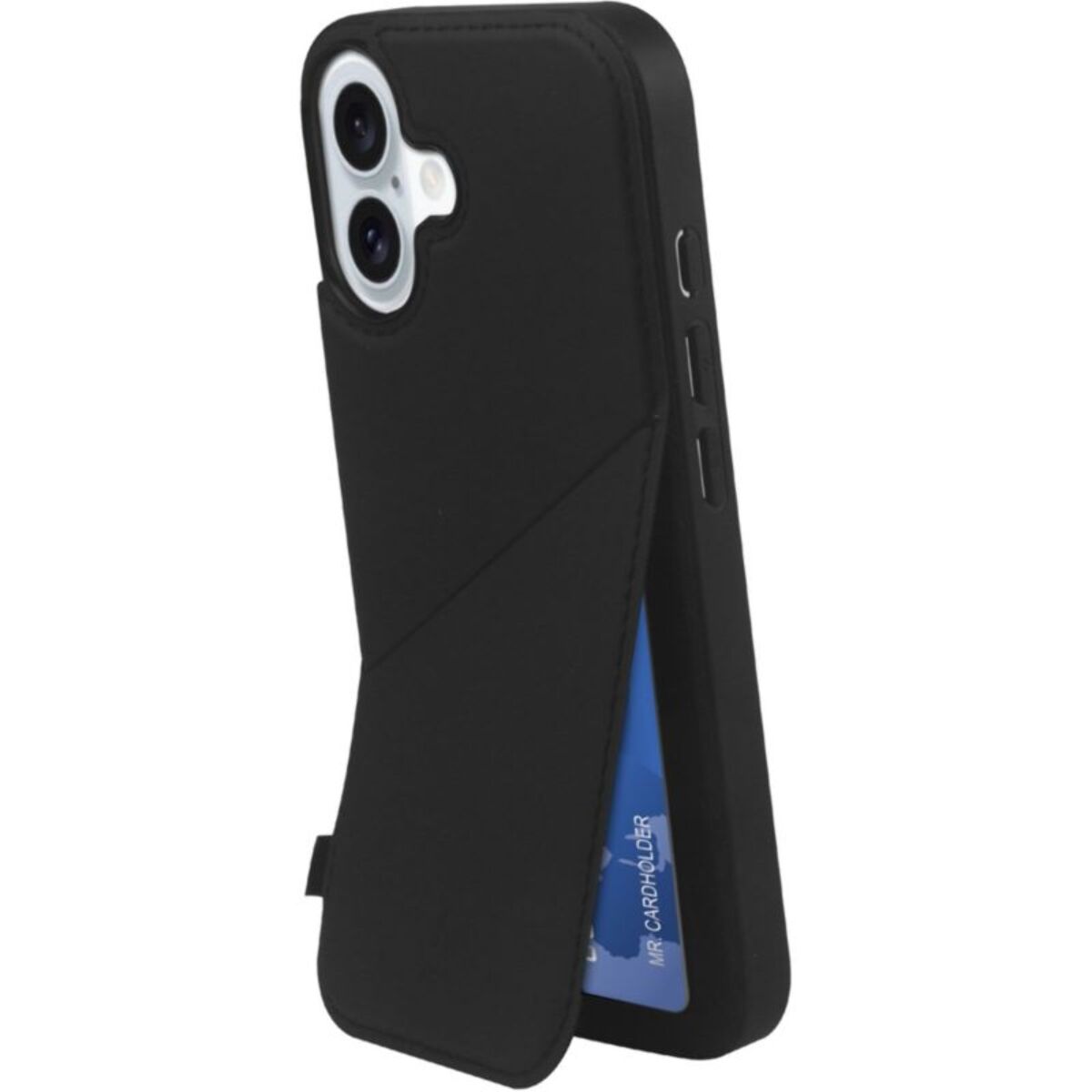 Coque ADEQWAT iPhone 16 Plus 3 en 1 - Noir