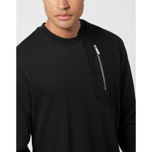 PHILIPP PLEIN Camiseta Cuello Redondo Ls CREST