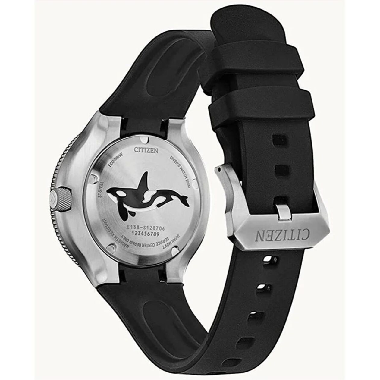 Reloj Citizen BN0230-04E Hombre Analogico Solar con Correa de Resina