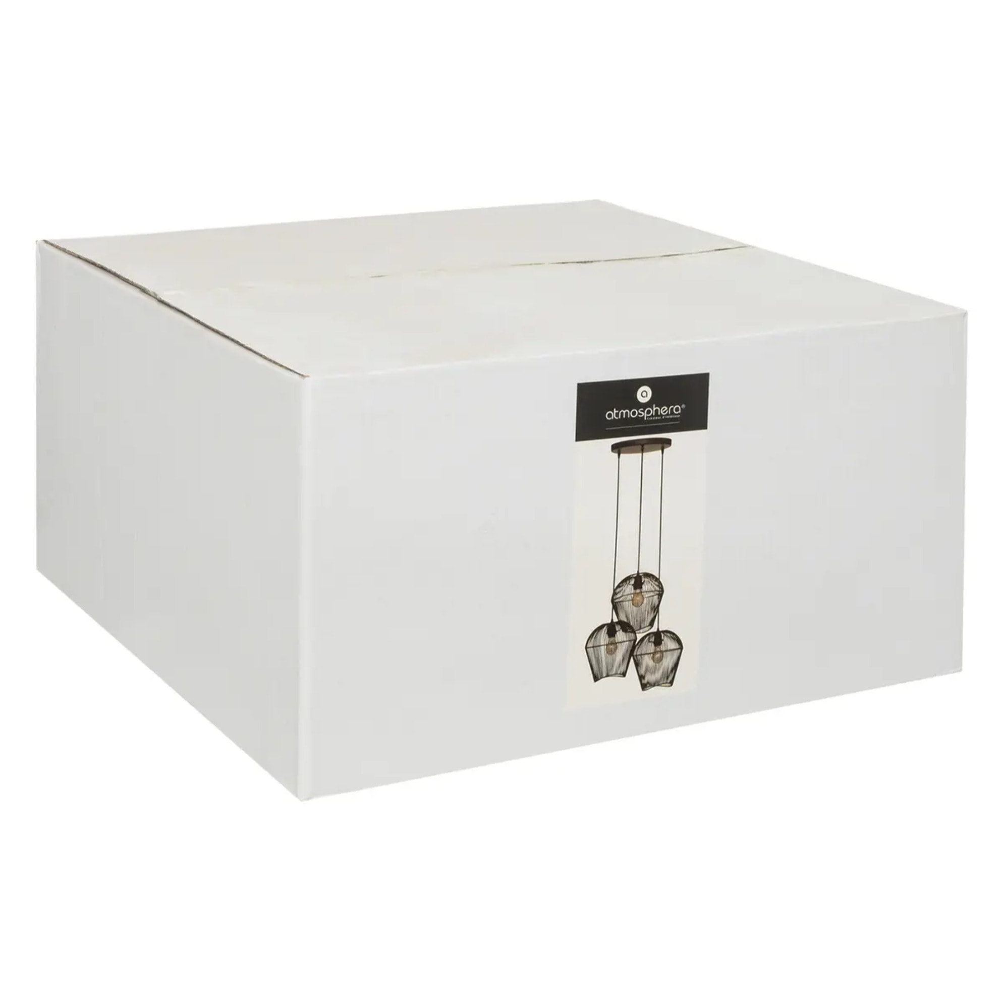 Suspension "Jena" métal noir D26cm