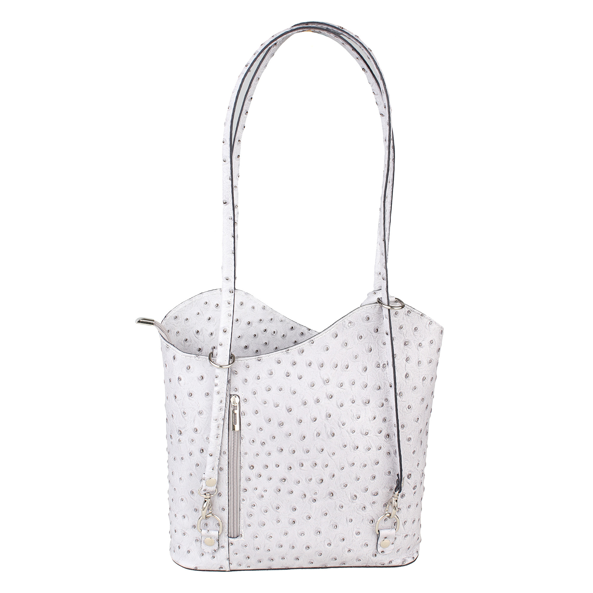 Chicca Borse Borsa a Spalla Grigio