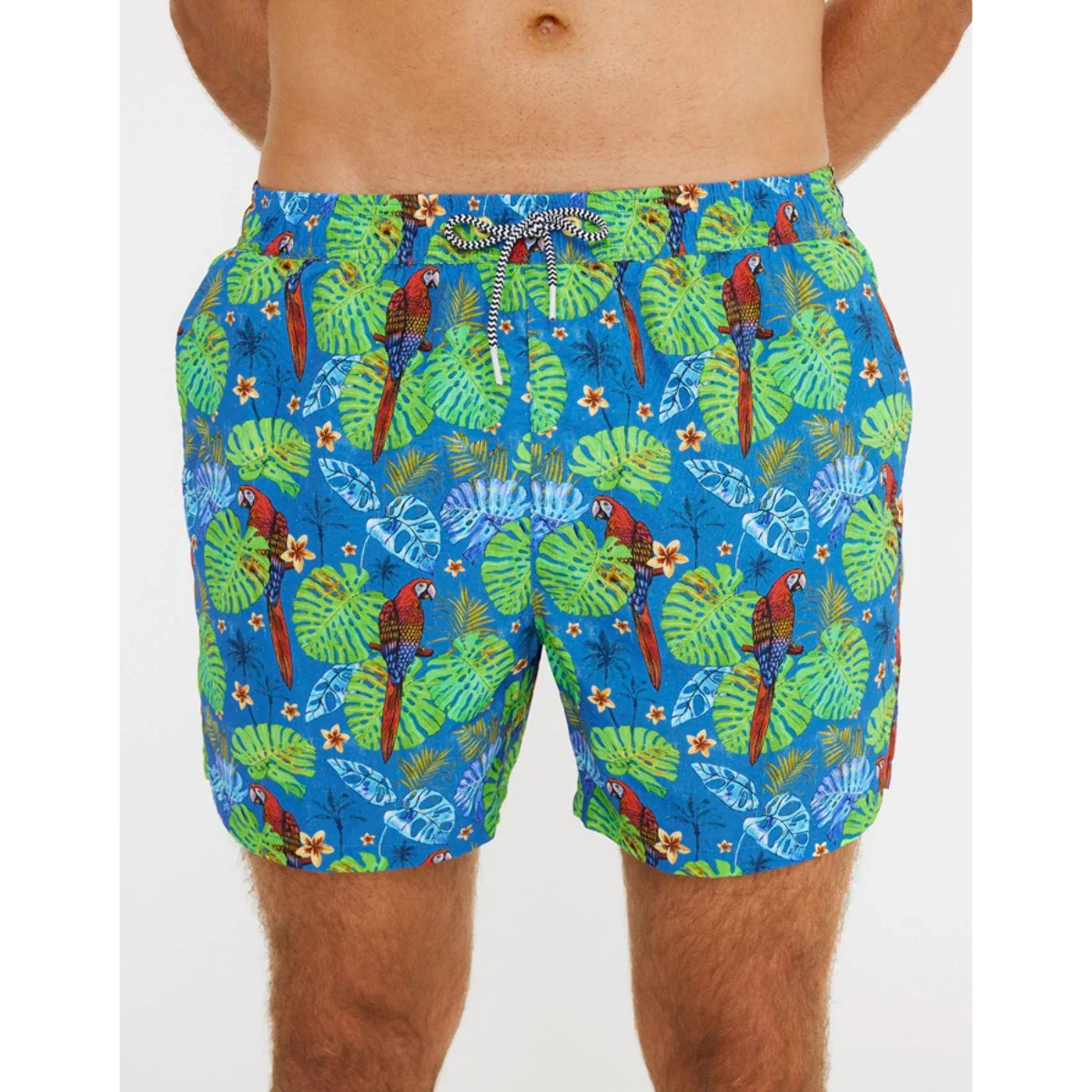 Bañador Corto Azul - Yellow