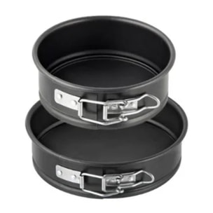 Lot de 2 mini moules à manqué à charnière Zenker Special Mini