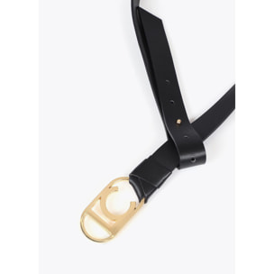 Cintura Catena Logo Ovale