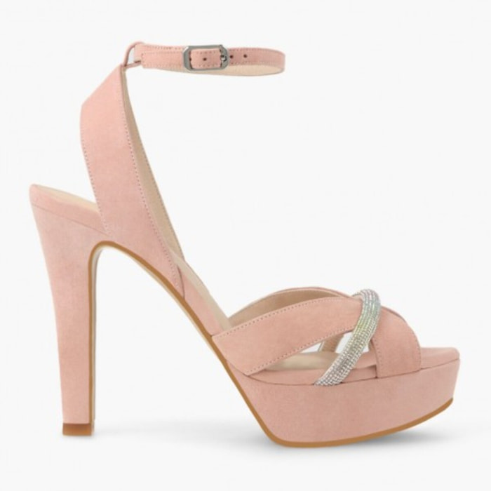 SANDALIAS DE NOVIA ROSAS TAINOA