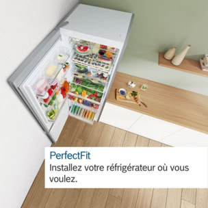 Réfrigérateur combiné BOSCH KGN36VLED Série 4 VitaFresh
