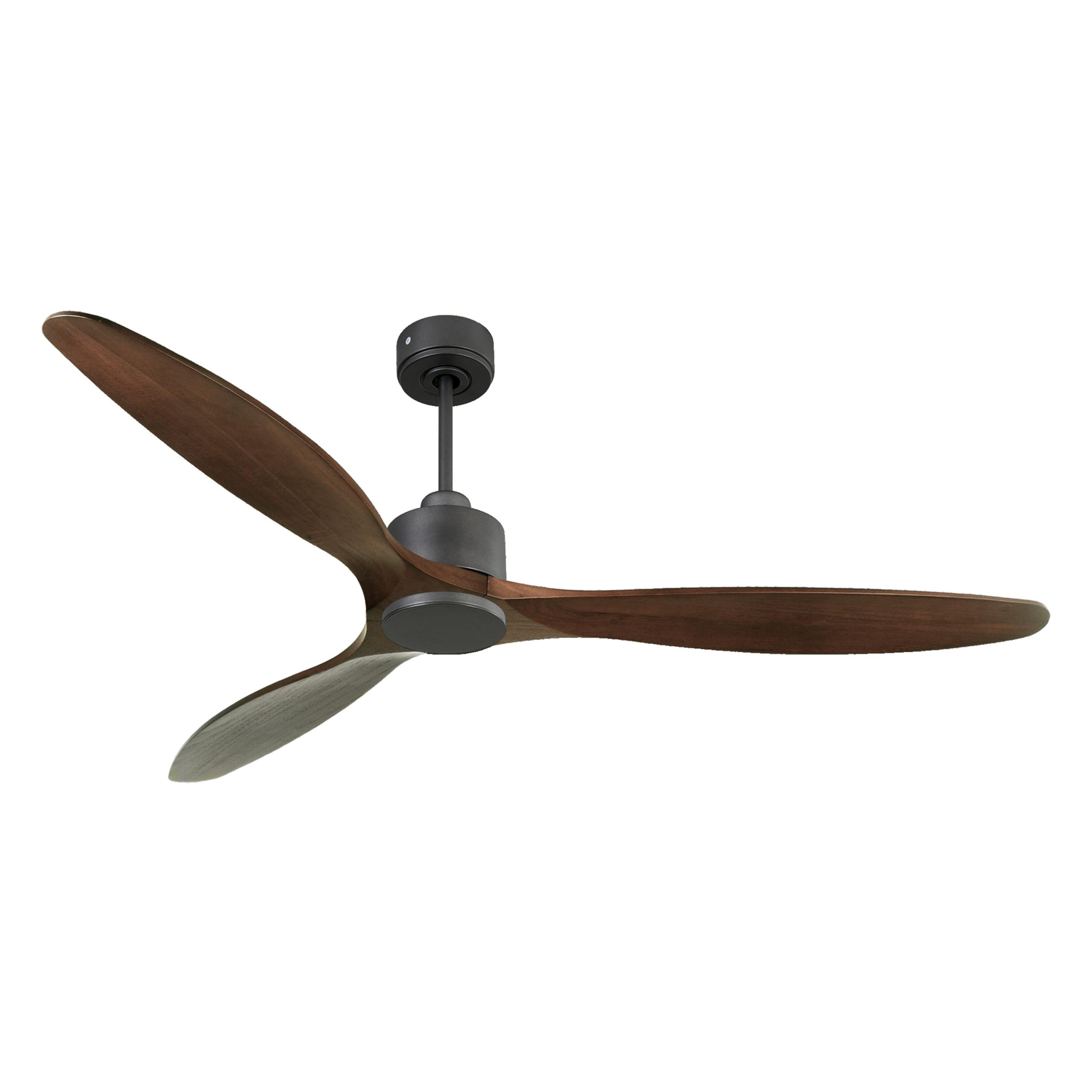 Ventilador de techo Reversible Termostato Wifi Motor DC Techos Inclinados Mando a Distancia Hypersilence Memoria SabaD166C0367816 PURLINE