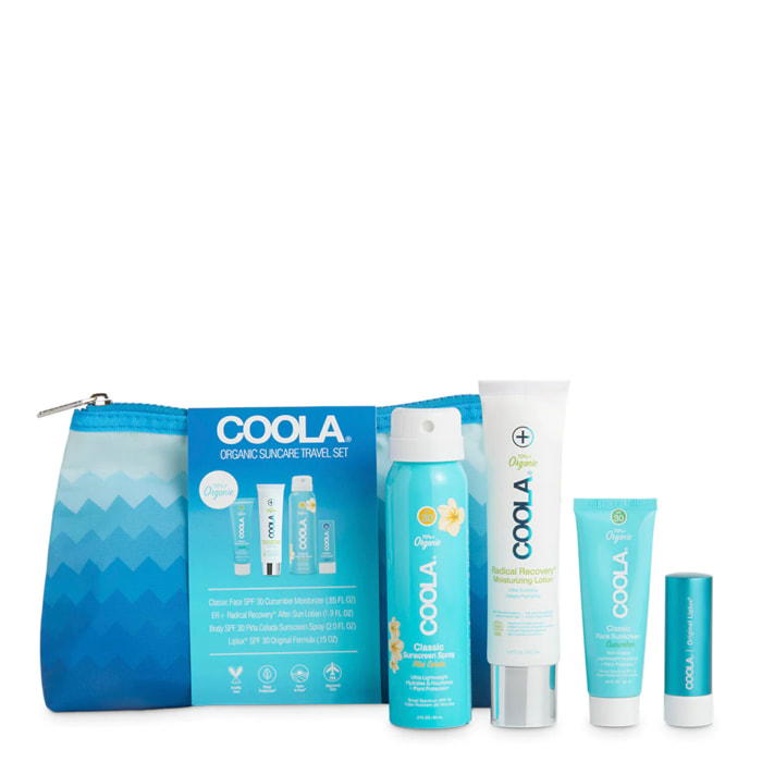 Suncare Travel Set - Coffret Spray solaire 60ml + 3 Produits
