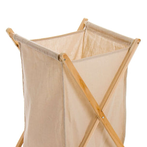 Cesto de ropa eivor madera 60cm