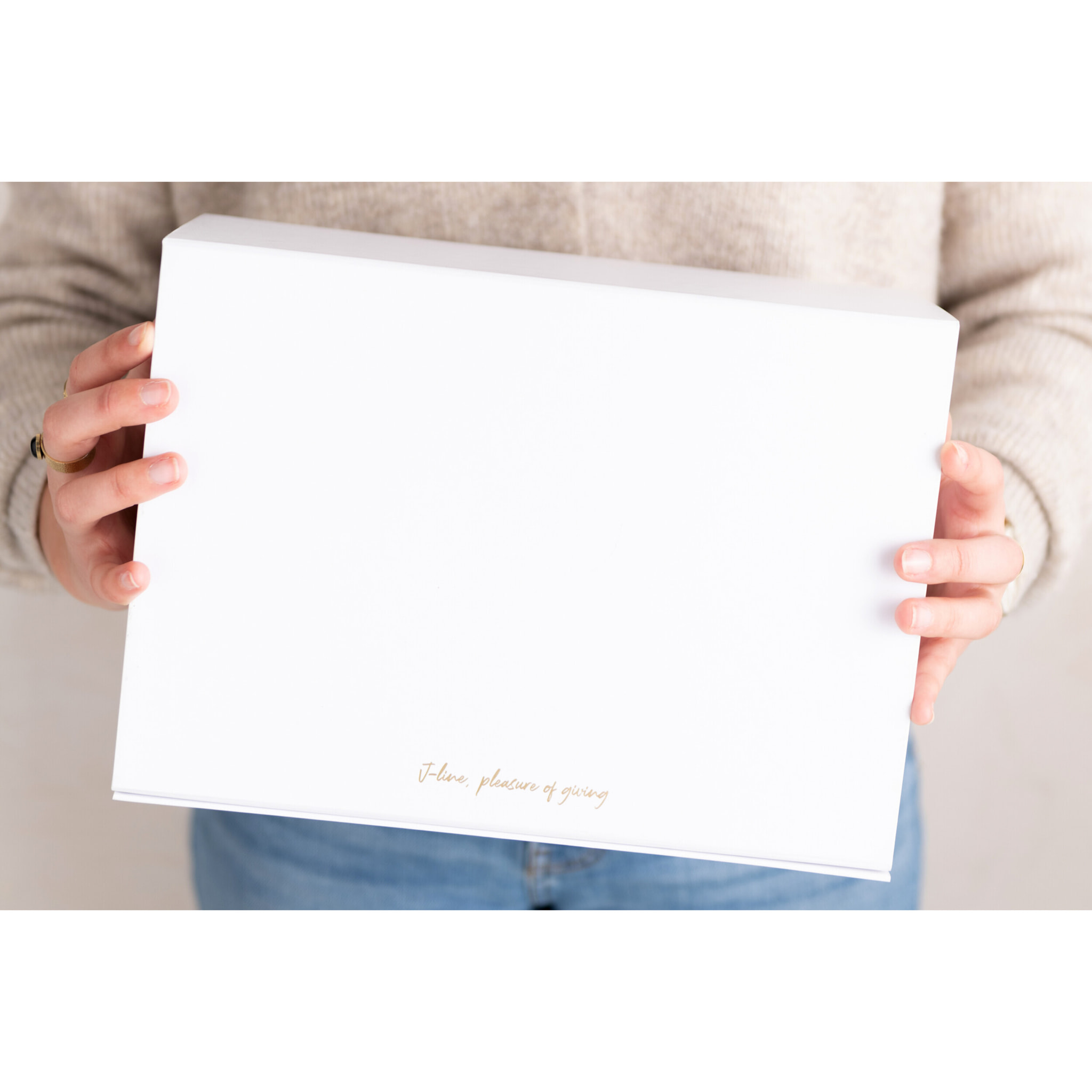 J-Line coffret cadeau - blanc - small