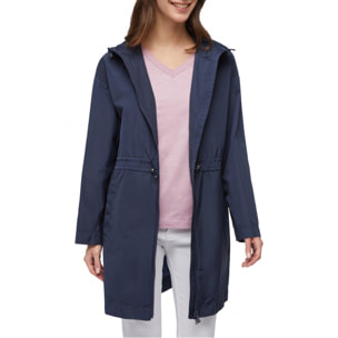 Chubasquero > Cortavientos Mujer de la marca GEOX  modelo W BULMYA LONG PARKA Blue