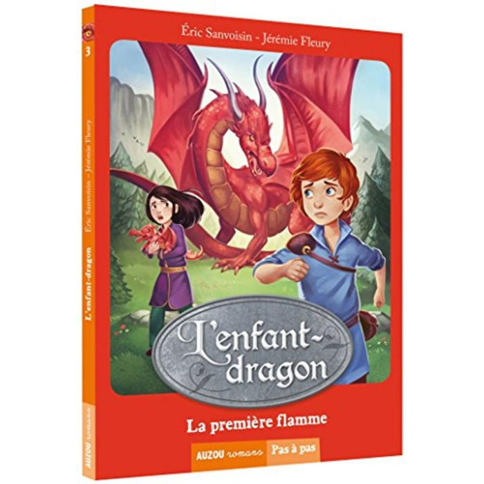 SANVOISIN, Eric | L'enfant-dragon (1er cycle) - tome 1, La première flamme | Livre d'occasion