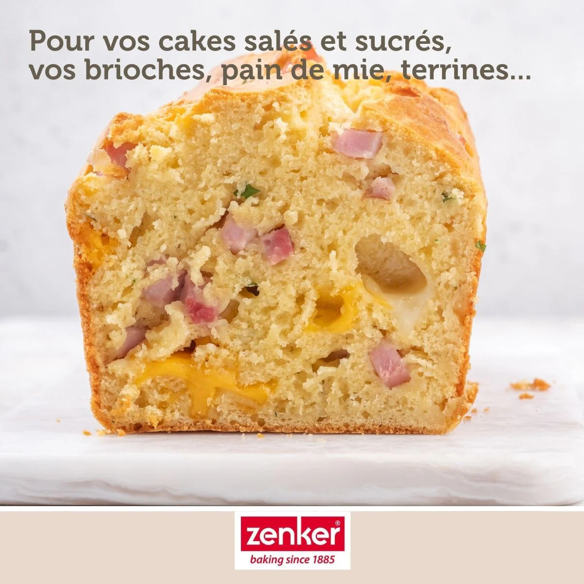 Moule à cake Zenker Silver