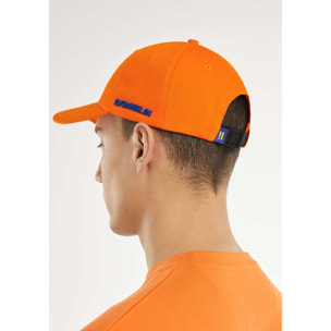 Gorra Unisex Basic Flag Cap Naranja / Azul D.Franklin