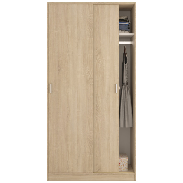 ARMARIO MADRID 2P ROBLE