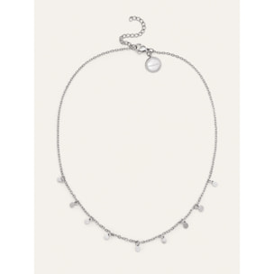 Collar Mini Moons 3mm Acero