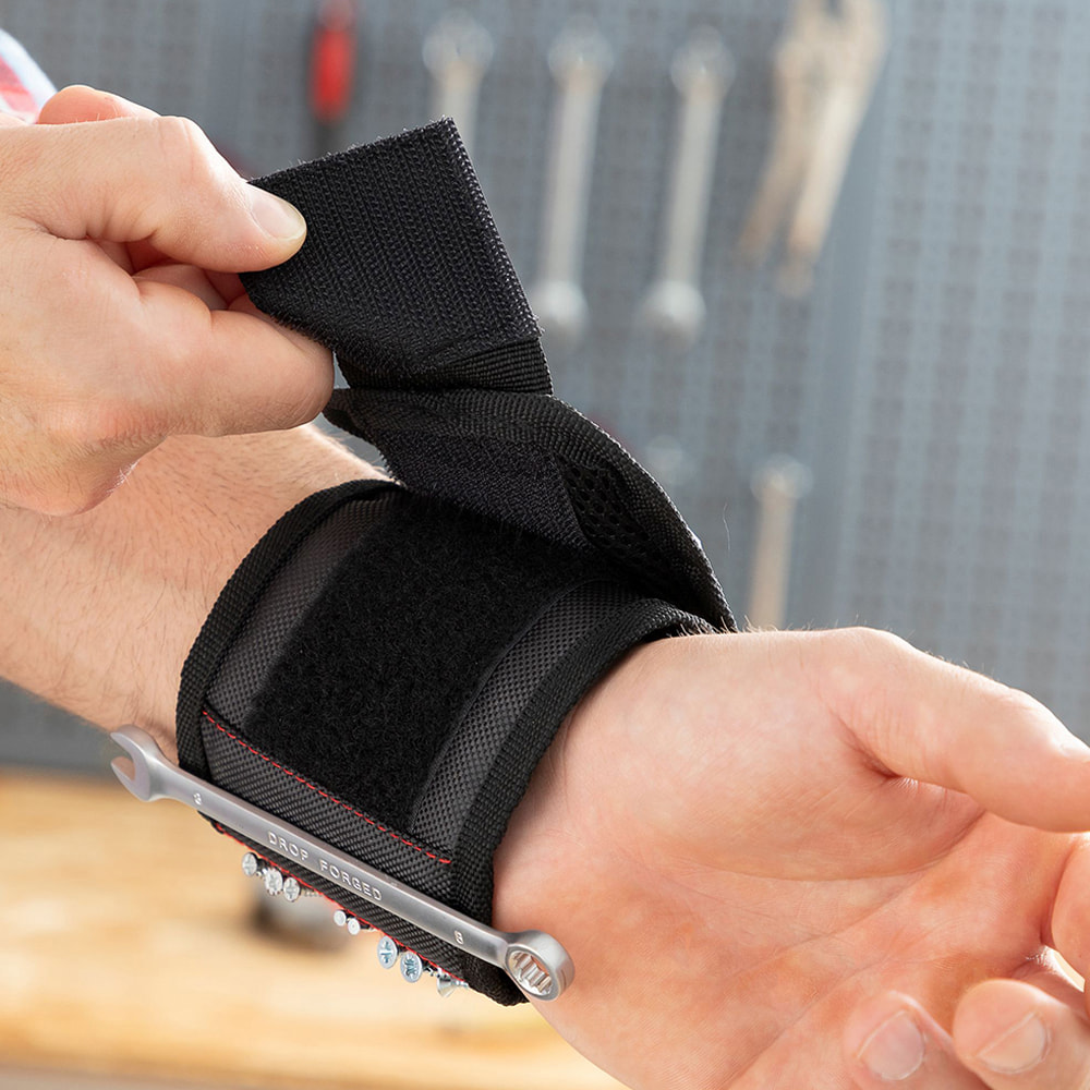 Bracciale Magnetico Wristool - Poliestere - Nero - 39x9,5x0,5 cm