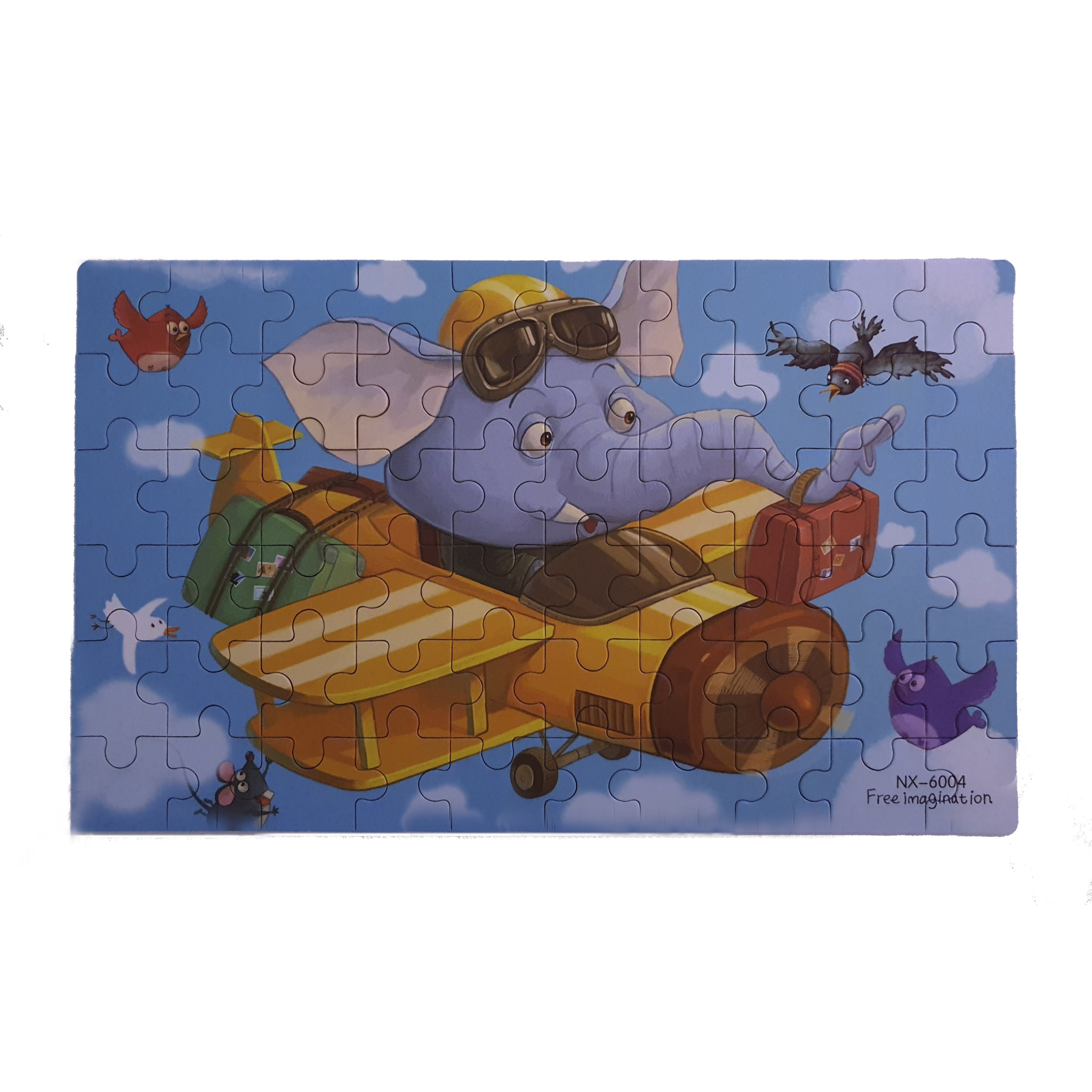 PUZLE DE CUENTOS: DUMBO - 60 pcs (CAJA METÁLICA)