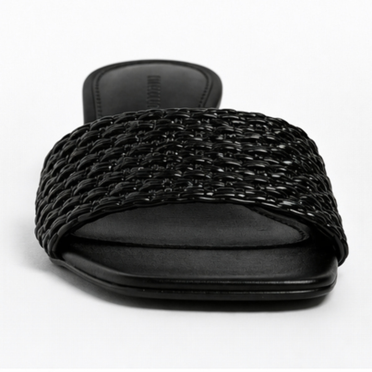 Ciabatta intreccio - tacco 3,5 cm