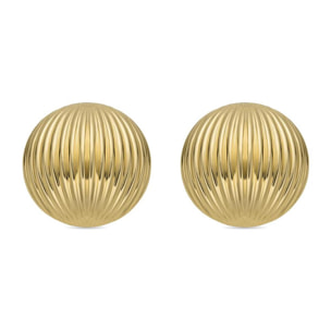 Pendientes acabado oro 18k