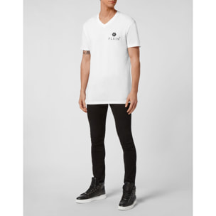 PHILIPP PLEIN T-shirt con scollo a V a maniche corte