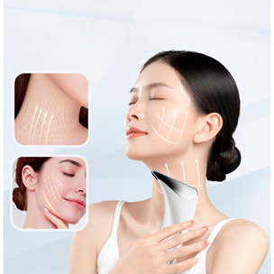 Dispositivo de belleza 3 en 1 con LED, EMS, calor.