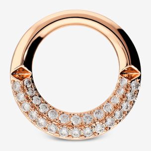 Ciondolo ad Anello in Pavé di Cubic Zirconia