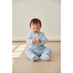 Felpa blu per neonato Baby Stars