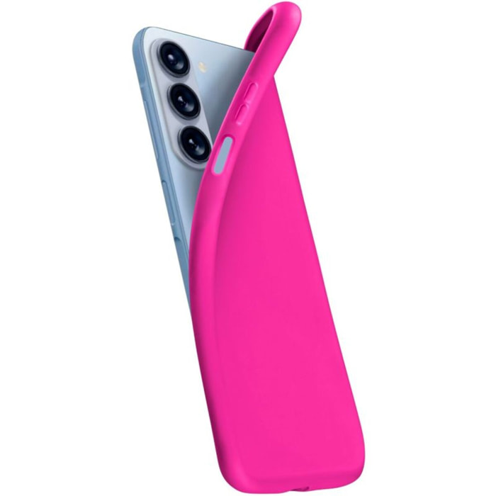 Coque CELLULARLINE SAMSUNG GALAXY A17 souple rose