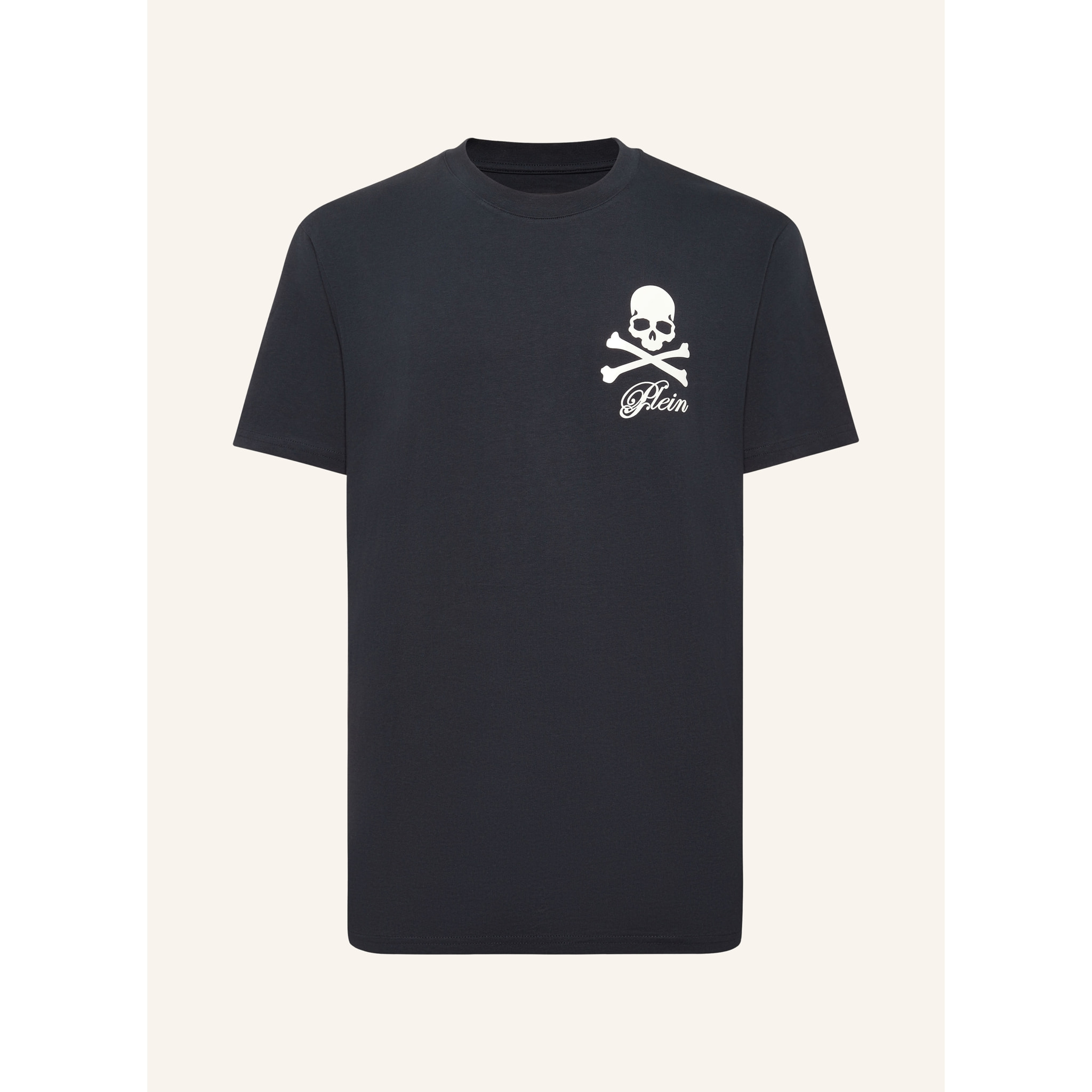 PHILIPP PLEIN T-Shirt Round Neck Ls SKULL